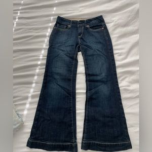 Wide leg flare jeans trendy jeans size 28